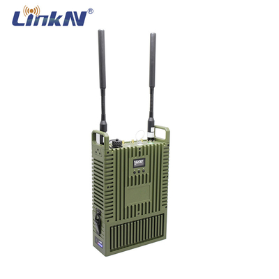 COFDM IP مش رادیو 10 وات قدرت 82 مگابیت بر ثانیه چند هاپ AES256 رمزگذاری تأخیر کم