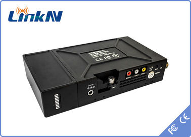 نظامی بلند برد COFDM سیستم ویدئویی دیجیتال بی سیم HDMI &amp; CVBS H.264 با تاخیر کم باتری