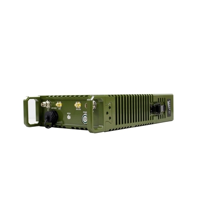 تاکتیکی نظامی IP66 MESH رادیو Multi Hop 82Mbps رمزگذاری MIMO AES با باتری