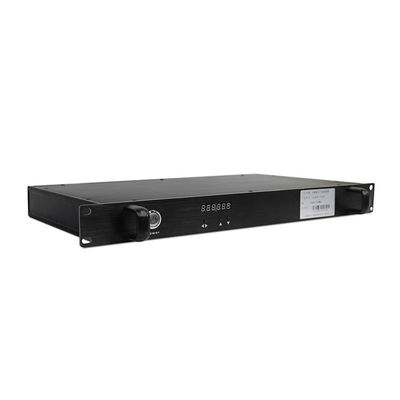 1U Shipborne COFDM Video Receiver Diversity Reception HDMI SDI CVBS NTSC / PAL