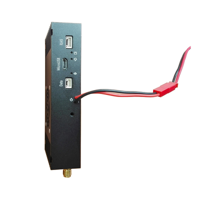 LKAV3621 320mw 15km ارتباط نظامی کمکت UAV هواپیما بدون سرنشین ویدئو IP MESH انتقال دهنده ارتباط داده