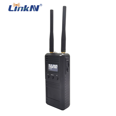 LKAV1519 5.8G 2.4G 5KM PTT Intercom COFDM رادیوی IP دستی قابل حمل