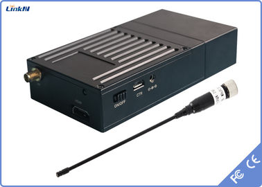 1.5km COFDM فرستنده ویدئویی HDMI و CVBS برای پلیس نظامی AES256 تاخیر کم