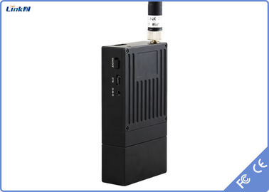 1.5km COFDM فرستنده ویدئویی HDMI و CVBS برای پلیس نظامی AES256 تاخیر کم