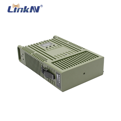 LKAV3516 داده های تصویری تاکتیکی 4W 30KM MIMO 4G GPS / BD PPT وای فای IP MESH رادیو FHSS