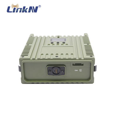 LKAV3516 مقاوم IP66 ویدئو داده رادیو میش MANET 4W MIMO 4G GPS / BD PPT باتری
