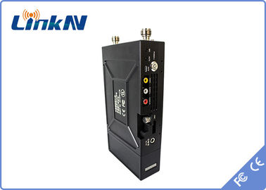 فرستنده ویدئویی تاکتیکی نظامی COFDM 2W خروجی برق AES256 رمزگذاری 2-8 مگاهرتز پهنای باند RF