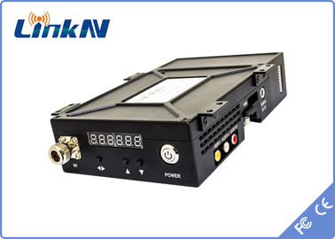LKAVE1508 Manpack Video Transmitter COFDM HDMI &amp; CVBS امنیت بالا AES256 رمزگذاری کم تاخیر باتری