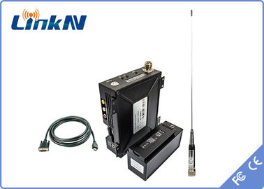 فرستنده تصویری دیجیتال تاکتیکی COFDM FHD CVBS باتری تأخیر کم 1-2 کیلومتر NLOS