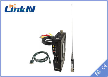 فرستنده ویدئویی تاکتیکی COFDM Modulation H.264 Encoding HDMI &amp; CVBS High Security AES256 Encryption