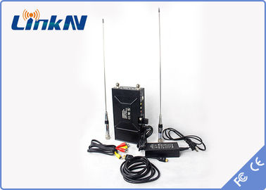 فرستنده ویدئویی تاکتیکی HD 1-3KM Manpack HDMI CVBS AES256 اینترفیس دو طرفه رمزگذاری