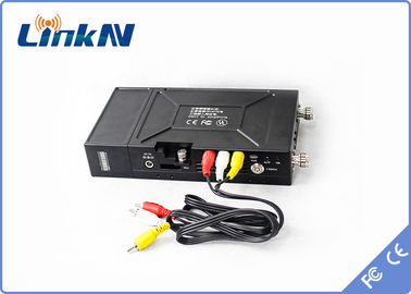 فرستنده ویدئو تاکتیکی امنیت بالا AES256 رمزگذاری COFDM مدولاسیون H.264 رمزگذاری تاخیر کم