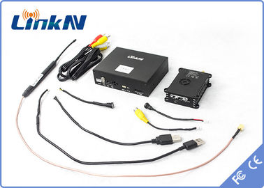 LKAV C654 بدون سرنشین COFDM فرستنده ویدئویی DC12V برای زیرساخت تونل ارتباط برقرار کنید