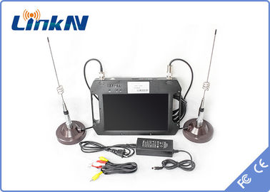 LKAV1506 فرستنده ویدئویی پلیس پوشیده در بدن COFDM QPSK HDMI &amp; CVBS H.264 کم تاخیر رمزگذاری AES256