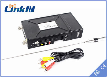 فرستنده ویدئویی تاکتیکی نظامی NLOS COFDM HDMI &amp; CVBS AES256 رمزگذاری مخابره داخل ساختمان دو طرفه تأخیر کم