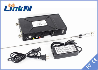فرستنده ویدئو نظامی Manpack COFDM Modulation High Security AES256 باتری رمزگذاری شده