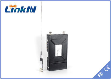 فرستنده ویدئو نظامی Manpack COFDM Modulation High Security AES256 باتری رمزگذاری شده