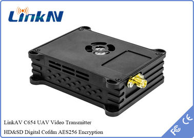 LKAV1614 1W فرستنده های ویدئویی بی سیم COFDM فرستنده های HD UAV DRONE