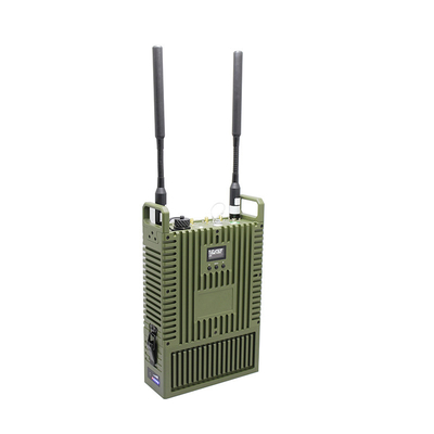 COFDM IP مش رادیو 10 وات قدرت 82 مگابیت بر ثانیه Multi Hop AES256 رمزگذاری تأخیر کم