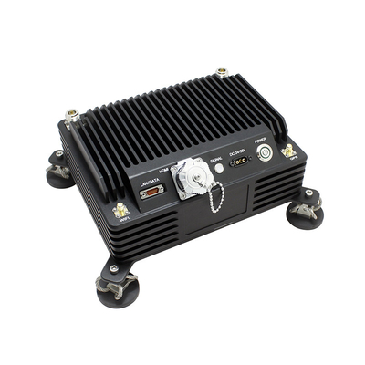 ارتباط داده ی UAV های نظامی دور برد FHSS MANET AES256