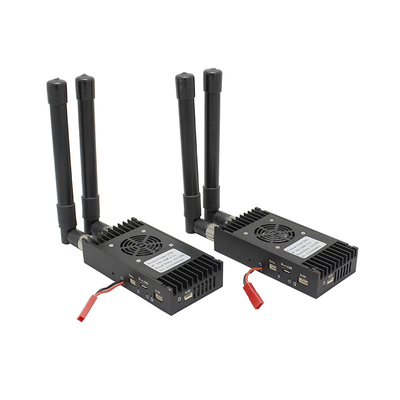 LKAV3621 320mw 15km ارتباط نظامی کمکت UAV هواپیما بدون سرنشین ویدئو IP MESH انتقال دهنده ارتباط داده