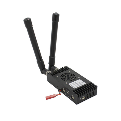 LKAV3621 320mw 15km ارتباط نظامی کمکت UAV هواپیما بدون سرنشین ویدئو IP MESH انتقال دهنده ارتباط داده
