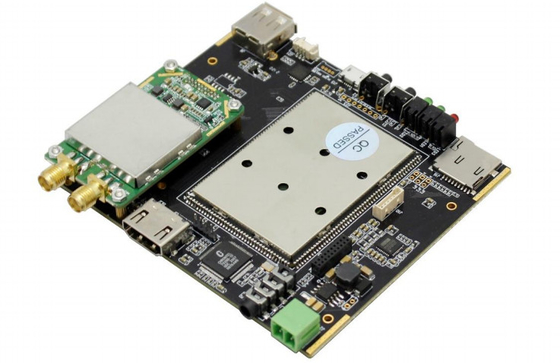 فرکانس قابل تنظیم 200MHz-860MHz LKAV1210 COFDM ماژول گیرنده ویدئو PCB برای ارتباطات بدون سرنشین
