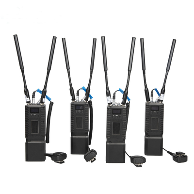 70MHz-6GHz FPGA فرکانس هاپینگ MESH رادیو دستی رادیو تاکتیکی برای سیستم موقعیت گیری GPS / BD