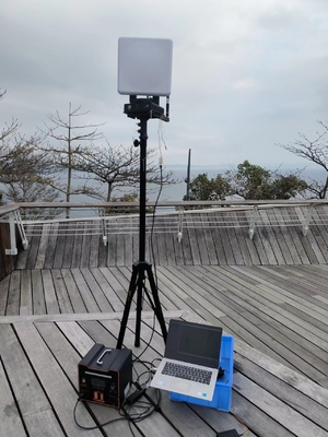 800MHz/1.4GHz/2.4GHz ارتباط داده فرکانسی با چرخش افقی 360° محدوده 30KM