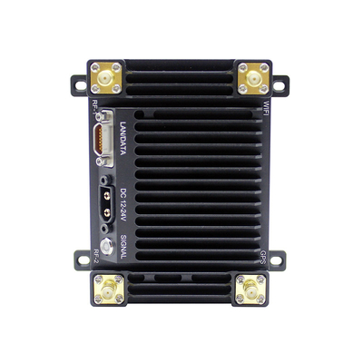 ارتباط داده های ویدئویی مینی UAV بلند مدت FHSS MANET AES256 حساسیت دریافت -100dBm 2.5MHz پهنای باند 2.5/5.0/10.0/20.0MHz