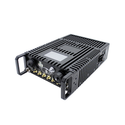 FHSS Manpack MANET ایستگاه پایه رادیویی 43dBm AES256 باتری