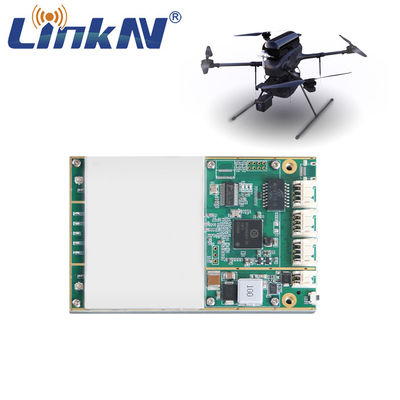 LKAV6306 15KM ماژول ارتباط داده های UAV نظامی 4W قدرت رمزگذاری AES256