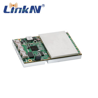IP MESH رادیو ماژول برای پلیس نظامی 4W MIMO AES256 350MHz-4GHz قابل برنامه ریزی