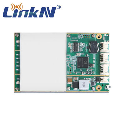 ماژول رادیویی IP MESH پلیس پلیس 4W MIMO AES256 350MHz-4GHz قابل برنامه ریزی