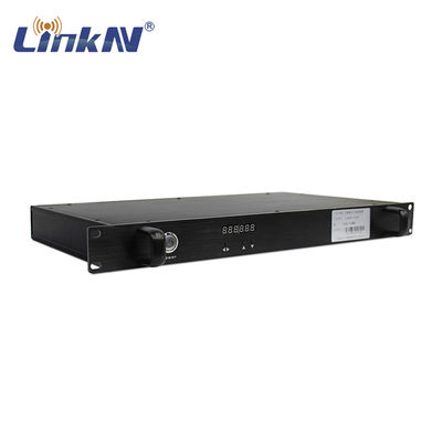 گیرنده تصویری تاکتیکی COFDM Rack Mount High Safety AES256 300-2700MHz