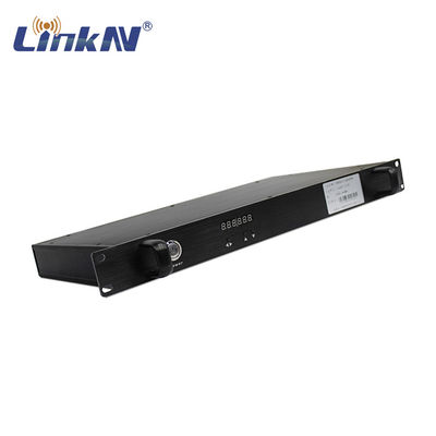 گیرنده تصویری نظامی تاکتیکی COFDM 1U آنتن های رمزگذاری AES256 نصب شده در خودرو