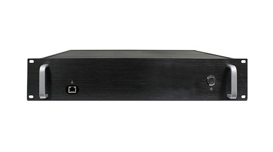 20W High Power 2U Rack-mount COFDM فرستنده ویدیویی ورودی HDMI / SDI CVBS ورودی های 300-2700 مگاهرتز