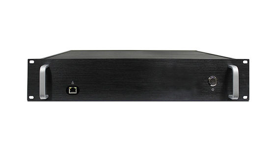 43dBm High Power 2U Rack-mount COFDM فرستنده ویدیویی ورودی HDMI / SDI CVBS ورودی های 300-2700 مگاهرتز