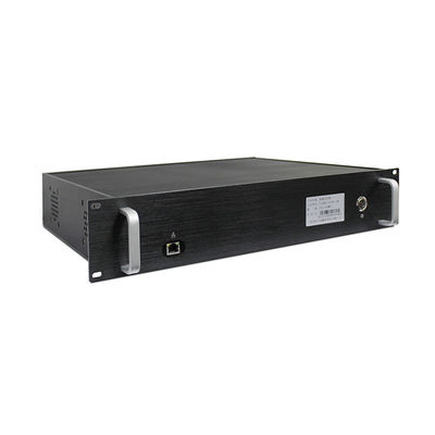 20W High Power 2U Rack-mount COFDM فرستنده ویدیویی ورودی HDMI / SDI CVBS ورودی های 300-2700 مگاهرتز