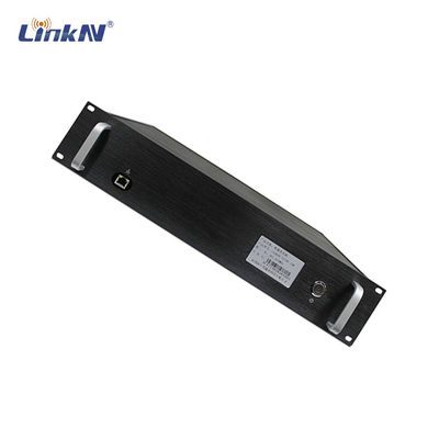 LKAV1707 پلیس نظامی 43dBm قدرت بالا 2U COFDM فرستنده ویدئویی HDMI / SDI CVBS AES256 300-2700MHz سفارشی