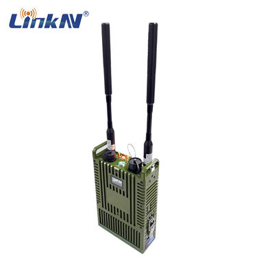 LKAV3516 پلیس IP66 تاکتیکی شبکه رادیویی رمزگذاری AES با شاخص دیجیتال LCD و قدرت باتری 4G GPS / BD PPT وای فای