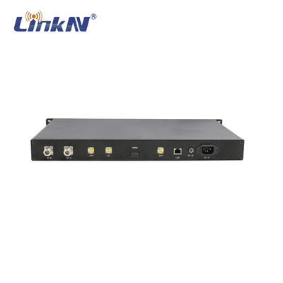 LKAV3307 ارتباطات بی سیم نظامی 1U ریک ماونت 4W MIMO FHSS رادیو IP MESH بیرونی