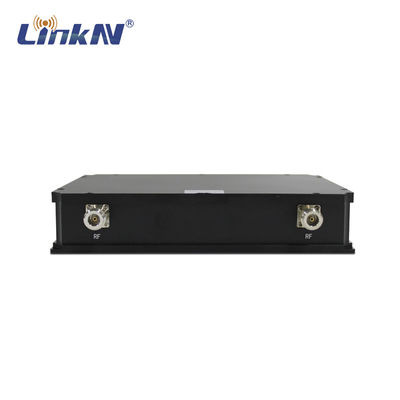LKAV1638 UGV سیستم ویدئویی بی سیم پیوندهای ویدئویی COFDM QPSK AES256 رمزگذاری تاخیر کم 2-8MHz پهنای باند
