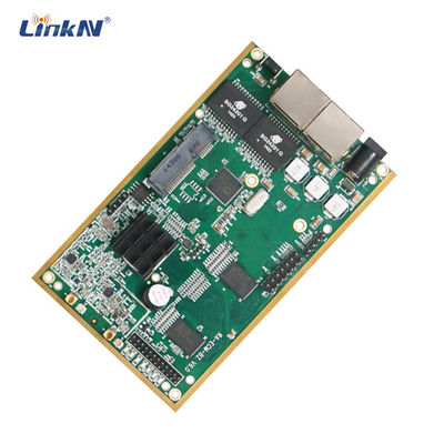 تاکتیکی MESH Radio OEM ماژول 2.4GHz 1W MIMO AES256 رمزگذاری 96 مگابیت بر ثانیه مینی اندازه وزن سبک وزن