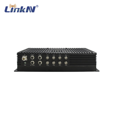 LKAV1650 حفاری بدون سرنشین UGV 8-CH فرستنده ویدئویی 1-3km NLOS تاخیر کم FHD DC 18-32V