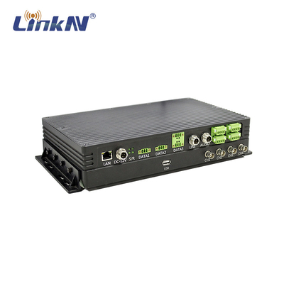 LKAV3605 1.5 کیلومتر فرستنده داده های ویدئویی برای بارگذاری Excavator UGV Robot 4W AES رمزگذاری 10-30V