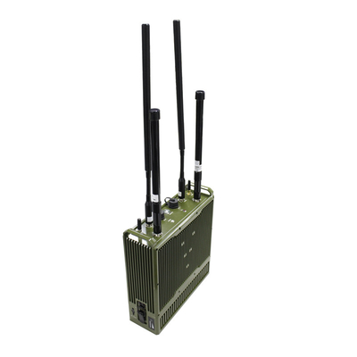 تاکتیکی IP66 40dBm MESH رادیو ادغام 40dBm LTE Base Station رمزگذاری AES با باتری