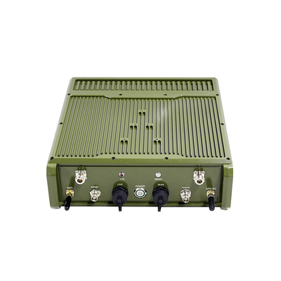 تاکتیکی IP66 40dBm MESH رادیو ادغام 40dBm LTE Base Station رمزگذاری AES با باتری