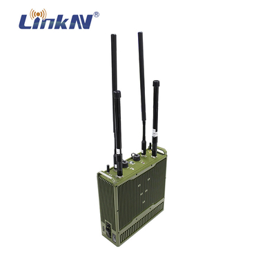 LKAV7903 پلیس نظامی Manpack 40dBm MESH رادیو 40dBm ایستگاه پایه LTE با باتری