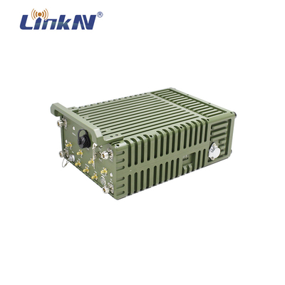 LKAV3703 580MHz 1.4GHz IP Mesh دستگاه رادیویی تاکتیکی دو باند رمزگذاری AES DC 24V